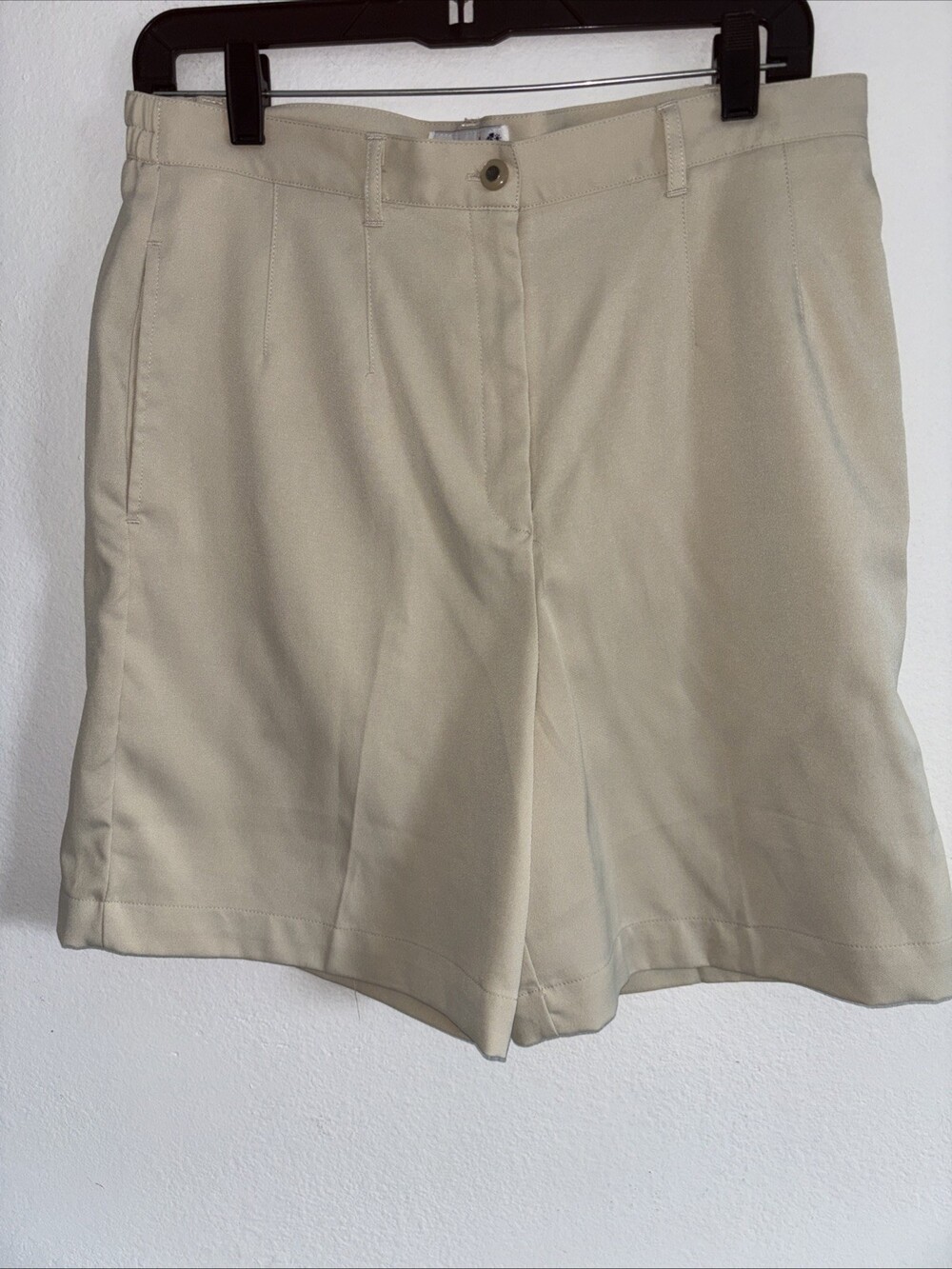 Coral Bay Golf Women's Beige w/3 Pockets Shorts Sz 12